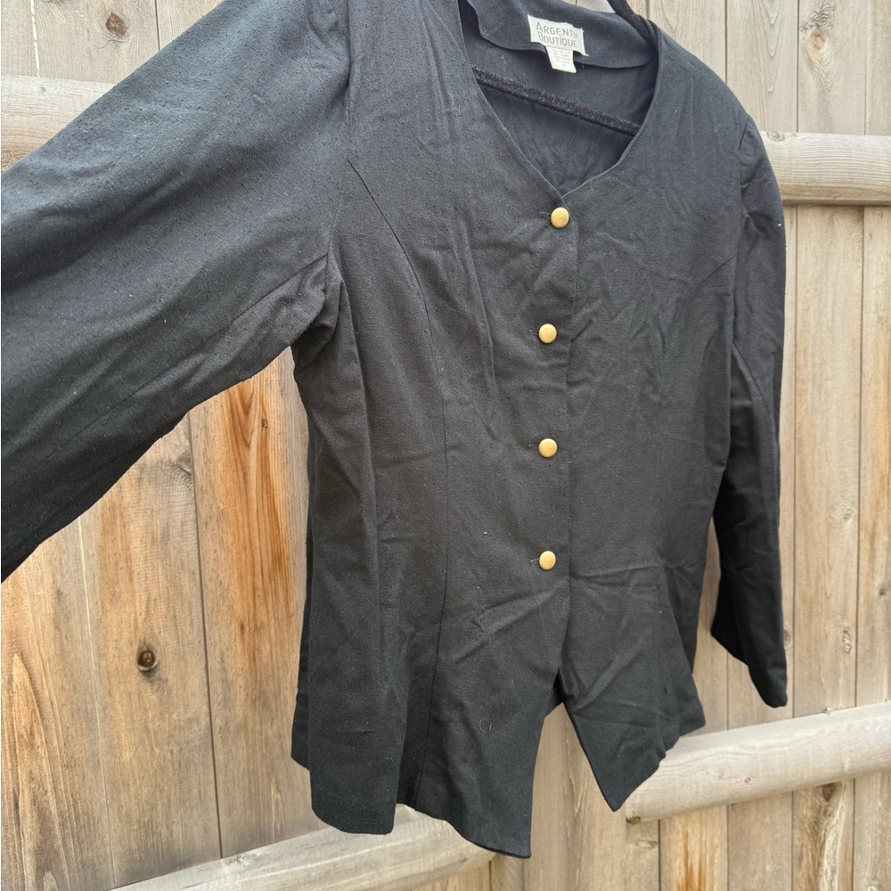 Vintage Argenti Boutique 100% Silk Jacket